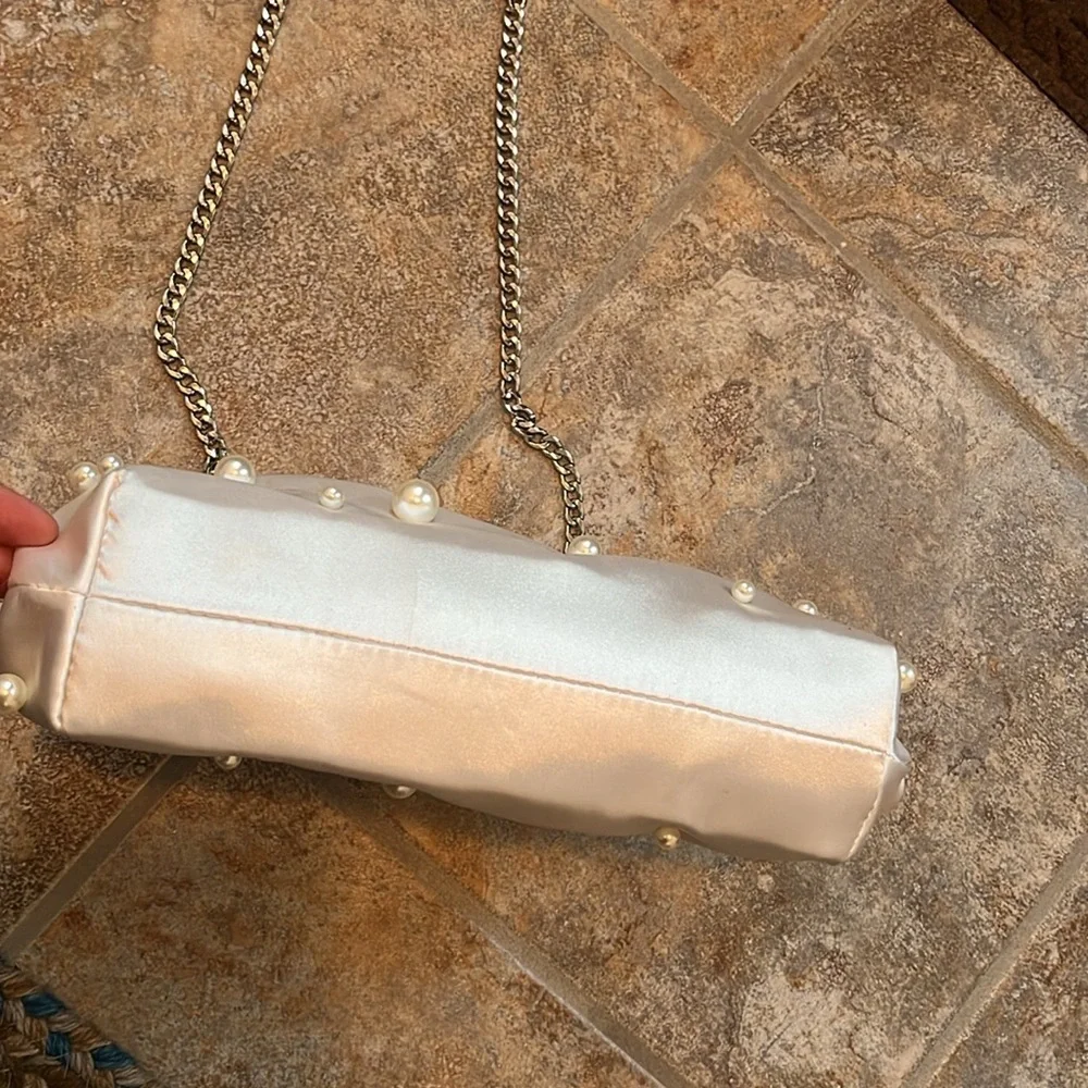 Anthropologie The Frankie Clutch: Pearl Edition NWT